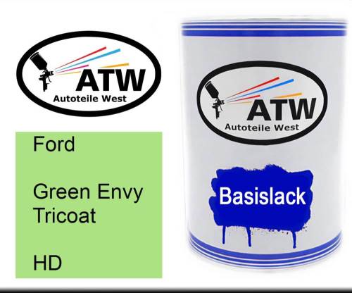 Ford, Green Envy Tricoat, HD: 500ml Lackdose, von ATW Autoteile West.